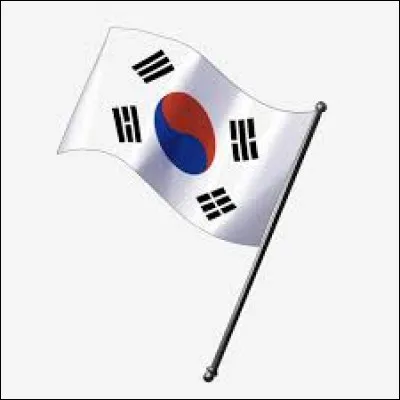 Quel est ce drapeau qu'on trouve en Asie ?