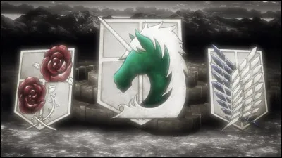 Dans le premier épisode, Eren dit qu'il veut rejoindre une troupe, mais laquelle ?