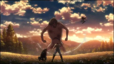 À la fin de la saison 2, qui se fait manger par le même Titan qui a mangé la mère de Eren ?