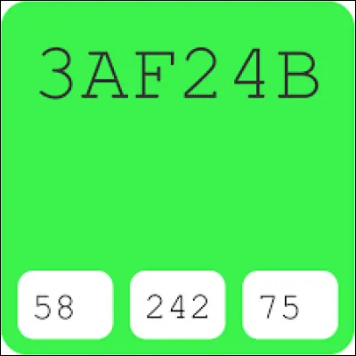 Celui-l&agrave;, c'est le vert...