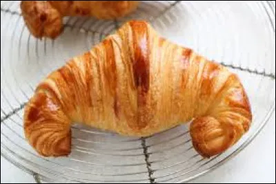 J'ai mangé un "croissant" ce matin.
