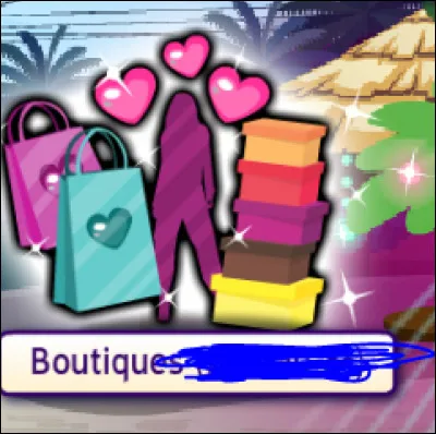 À quel niveau pouvons-nous aller dans la salle de tchat boutique ?