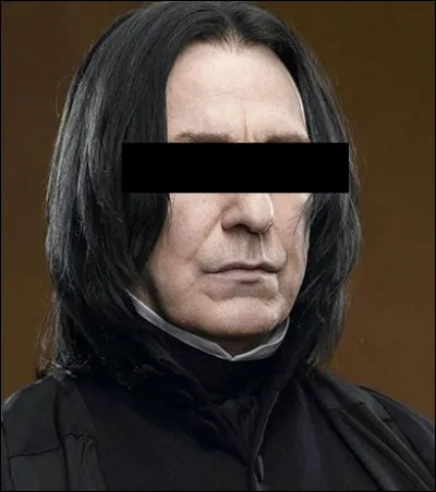De quelle couleur sont les yeux de Severus Rogue ?