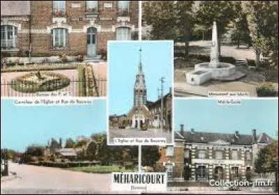 Méharicourt est une commune ds Hauts-de-France située dans le département ...