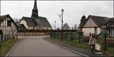 Ancienne commune Euroise, Saint-Aubin-le-Vertueux se situe en région ...