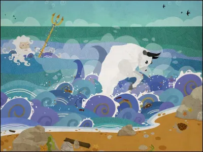 En échange du taureau blanc, Minos doit le sacrifier à Poséidon même s'il lui a été offert (pour ceux qui n'ont pas l'habitude des légendes grecques, c'est tout à fait normal). Minos fait-il sa part du marché ?