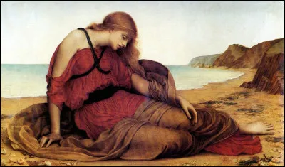 Pour la remercier, Thésée l'abandonna sur l'île de Naxos (ou Dia). Dans la précipitation il oublia de mettre des voiles blanches. Qu'est-ce que cela fit ?