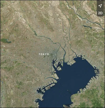 Partons cette fois pour de bon d'Amérique et allons en Asie. Combien de temps en plus y a-t-il avec Tokyo au Japon ?