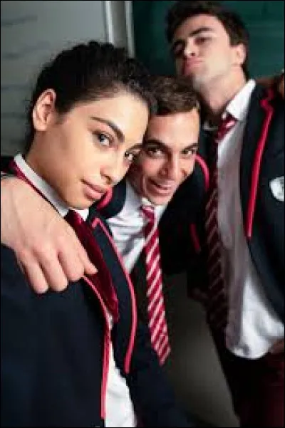 Dans quel lycée étaient Nadia, Christian et Samuel avant l'effondrement ?