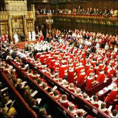 Quelle est la chambre haute du Parlement du Royaume-Uni ?