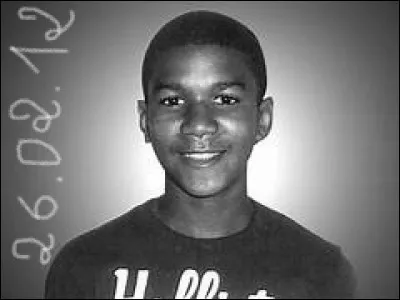 WHAT ARE YOU FOLLOWING ME FOR ? (pour quoi me suivez-vous ?) - Trayvon Martin, 17 ans, a été tué par le gardien de la résidence voisine de celle où il habitait. En 2016, qu'a fait son meurtrier ?