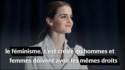 Emma Watson est nommée...