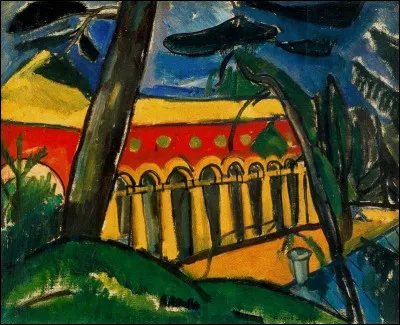 Qui a représenté "La Mosquée rouge" ?