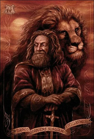 Godric Gryffondor est décrit comme quelqu'un de...