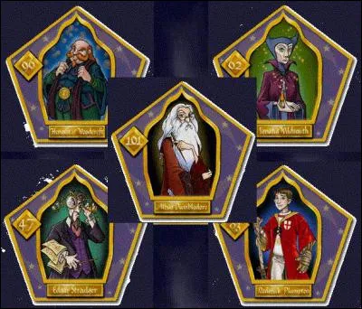 Sa carte de sorciers et sorcières célèbres est le numéro...