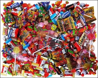 Un paquet entier de bonbons te " tend les bras "...