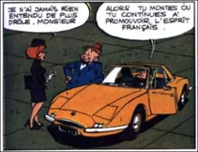 Sur un album de Tif et Tondu on peut admirer ce coupé. Quelle est cette auto ?