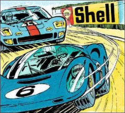 Cette Vaillante n°6 est poursuivie par un modèle légendaire des 24h du Mans. Quel est ce modèle ?