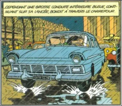 Quel est ce modèle dessiné par Edgar P. Jacobs au début de ''SOS Météore'' une aventure de Blake et Mortimer ?