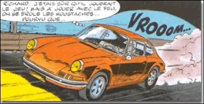 Le célèbre détective Ric Hochet aime les bolides. Quelle voiture conduit-il ?