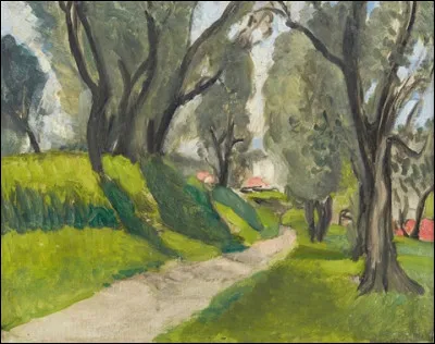 Voici une toile également appelée "Paysage du Midi. Qui en est l'artiste ?