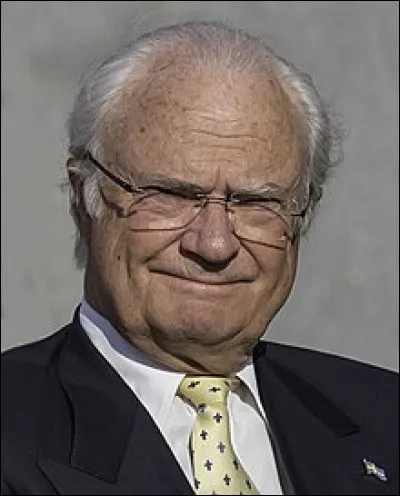 Quel est le nom du roi de Suède règnant actuellement ?