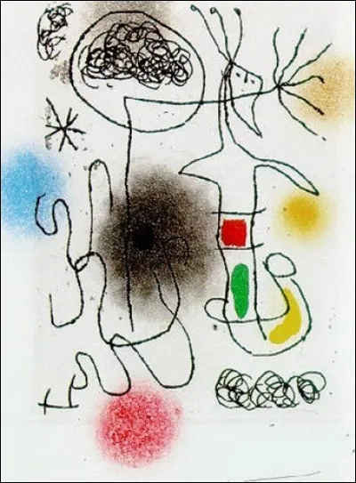 Voici une patte plus reconnaissable "Midi le Trèfle blanc" est une peinture de l'artiste :