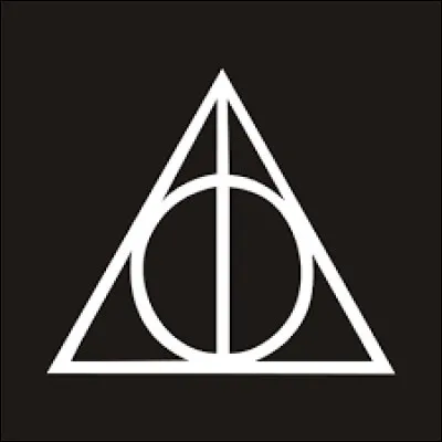 Que représente le symbole des reliques de la mort ? Le triangle symbolise... Le rond symbolise... La ligne symbolise...
