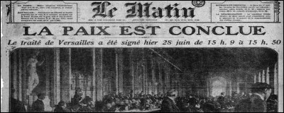Dans sa quête de pouvoir, Hitler profita entre autres des ravages causés en Allemagne par la combinaison de plusieurs facteurs dont la Première Guerre mondiale, le traité de Versailles et la Grande Dépression. Parmi les dispositions suivantes, laquelle n'était pas inclue dans le traité mentionné précédemment ?