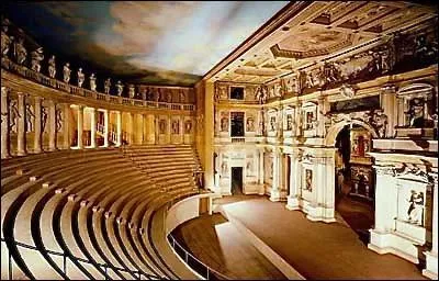 Dans quelle ville se trouve le thtre olympique de Palladio ?