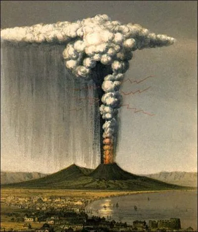 Laquelle des ces villes antiques ne fut pas ensevelie sous les cendres du Vesuve en 79 ?