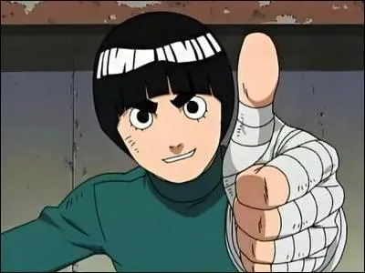 Je suis Rock Lee, je suis fou de Sakura.