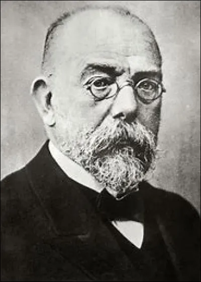 Qui est ce Robert, médecin allemand, connu pour la découverte de la bactérie responsable de la tuberculose, mort en 1910 ?