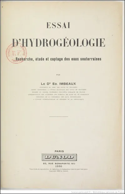 Qui est cet Édouard, médecin et ingénieur français fondateur de l'hydrogéologie, mort en 1943 ?