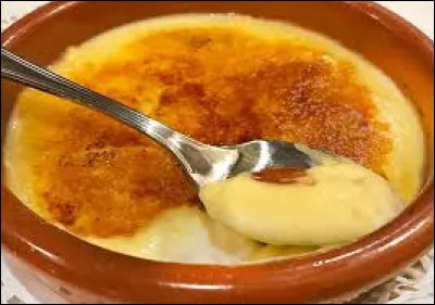 Rendez-vous maintenant en Espagne pour ce dessert qui est une spécialité espagnole :