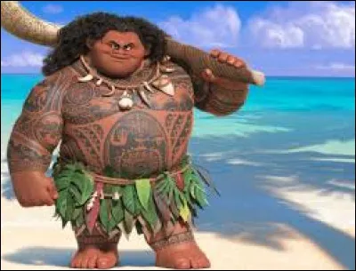 Dans "Vaiana", comment s'appelle le demi-dieu ?