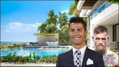 La maison de Ronaldo a 8 salles de bains et 7 chambres.
Combien de pièces y a-t-il en tout ?