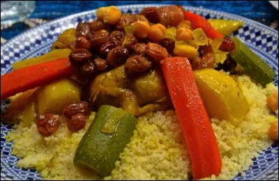 Le couscous est marocain.