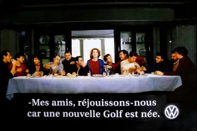 De quelle uvre s'inspire cette pub ?