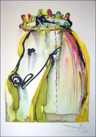 On termine avec une uvre de Dalí, quel est son nom ?