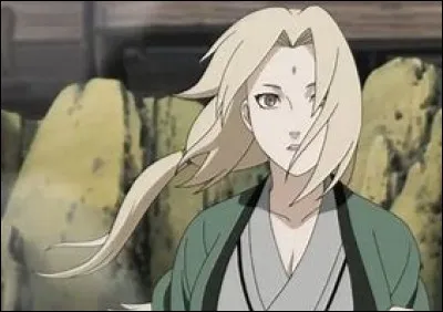 Qui admirait Tsunade et voulait devenir comme elle ?