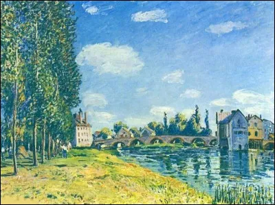 Qui a peint "Le Pont de Moret en été" ?