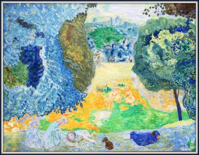 Voici "L'Été" représenté par l'artiste :