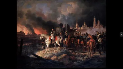 Dans quelle ville russe l'armée de Napoléon se fait-elle piéger ?