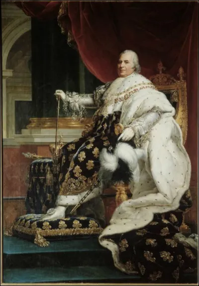 C'est le retour de la monarchie. Quel roi remplace l'empereur Napoléon ?