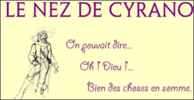 Qui est le dramaturge de la scène "La tirade du nez" ?