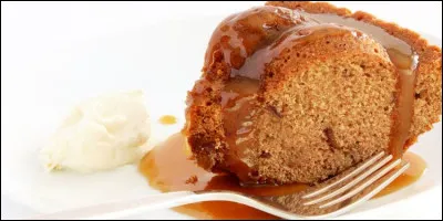 Cette génoise recouverte de caramel vient d'Angleterre et est très riche :