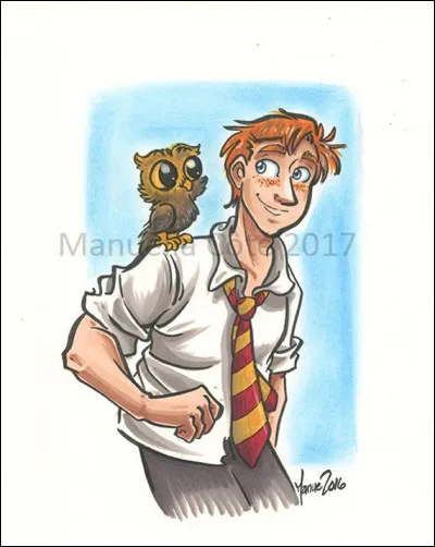 Comment s'appelle le hibou de Ron ?