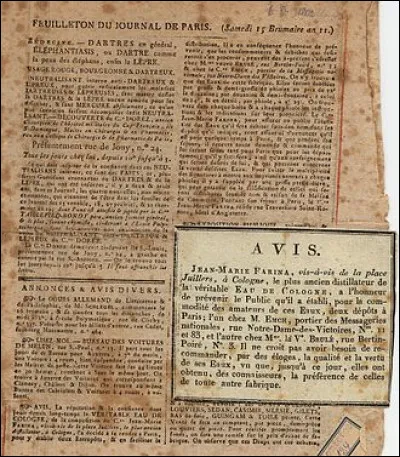 C'est Farina qui a créé l'eau de Cologne, au début du XVIIIe siècle, et ce fut une grande révolution dans l'histoire du parfum. Lequel de ces personnages bien connus en a été un fervent utilisateur ?