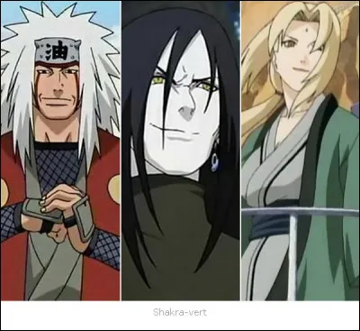 Qui était le maître des trois Ninjas Légendaires ?